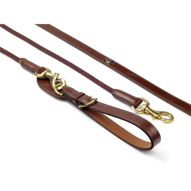 Whitaker Reins Havana Whitaker Draw Reins Rope