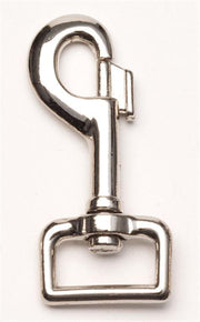 Zilco 25mm Special Trigger Die Cast Nickel Plate Snap Hook - Square Eye