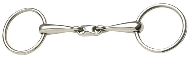 Zilco Bits 4" Zilco Training Loose Ring Snaffle - Stainless Steel Fine Mouth