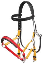 Zilco Bridle Arab / Black/Yellow/Red Zilco Tri Colour Marathon Bridle