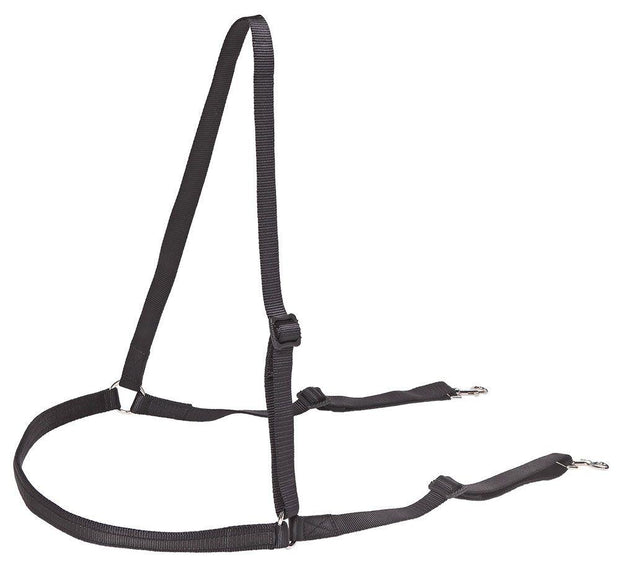 Zilco Black/Black French Webbing Breastplate