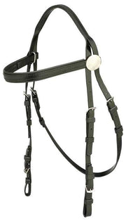 Zilco Black/Black Trim Zilco Rosette Race Bridle