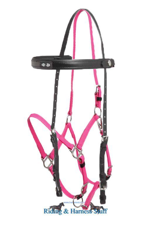 Zilco Black / Cerise Zilco Deluxe Endurance Bridle Complete - Arab