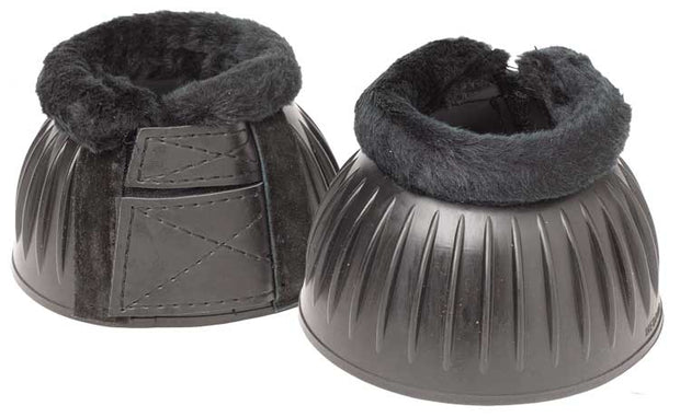 Zilco Horse Boots Black / No. 3 Bell Boots with Fleece