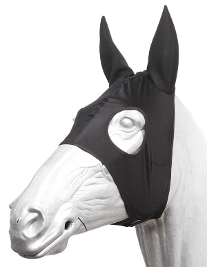 Zilco Black Race Hood with Neoprene Ears