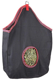 Zilco Black/Red Heavy Duty Cotton Hay Bag