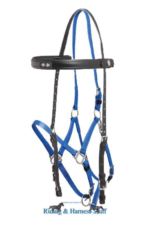 Zilco Black / Royal Zilco Deluxe Endurance Bridle Complete - Arab