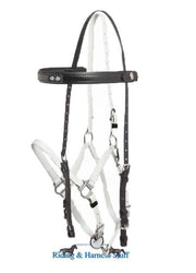 Zilco Black / White Zilco Deluxe Endurance Bridle Complete - Arab