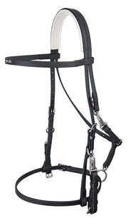 Zilco Bridle Black/White Zilco Ultra Endurance Bridle