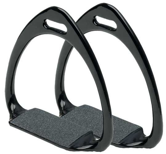 Zilco Black Zilco Coloured Race Stirrups - Balance 10cm