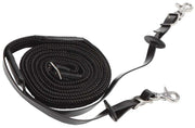 Zilco Reins Black Zilco Endurance Reins - Woven Grip Stainless Steel Fittings