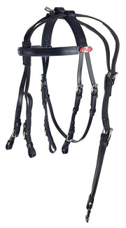 Zilco Black Zilco Harness Bridle & Headcheck