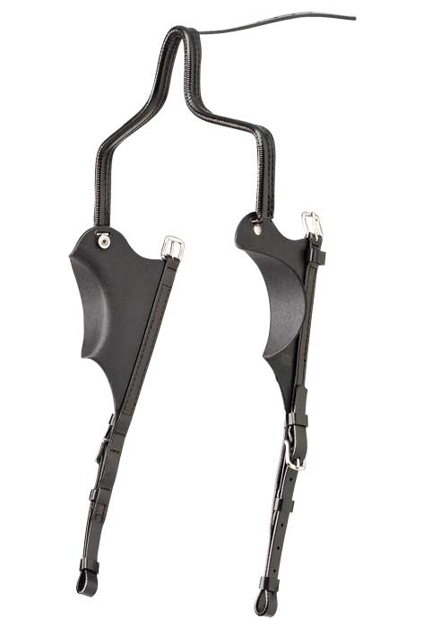 Zilco Black Zilco Kant-See-Bak Billet Ends for Harness Racing