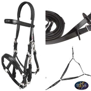 Zilco Bridle Black Zilco Marathon Endurance Set Arab Size