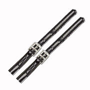 Zilco Black Zilco Patent Race Stirrup Straps 75cm
