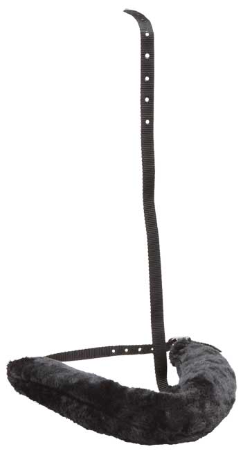 Zilco Black Zilco Shadow Blind Noseband for Harness Racing