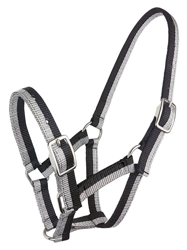 Zilco Headcollar BlackSilver Sparkle Foal Halter