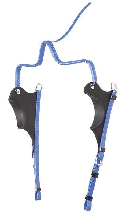 Zilco Blue Zilco Kant-See-Bak Billet Ends for Harness Racing