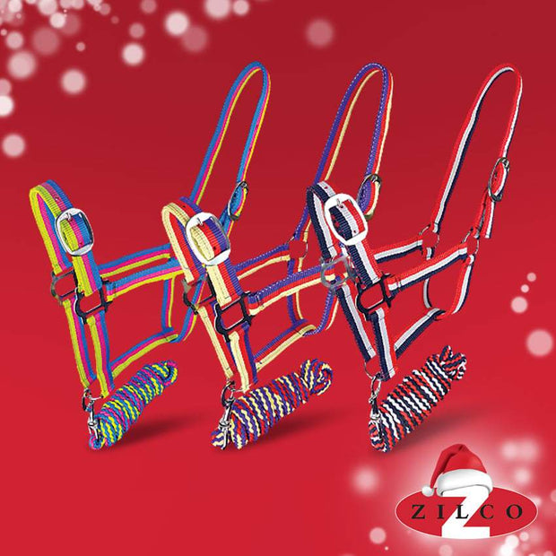 Zilco Headcollar & Lead Brite Headcollar and Lead Rope