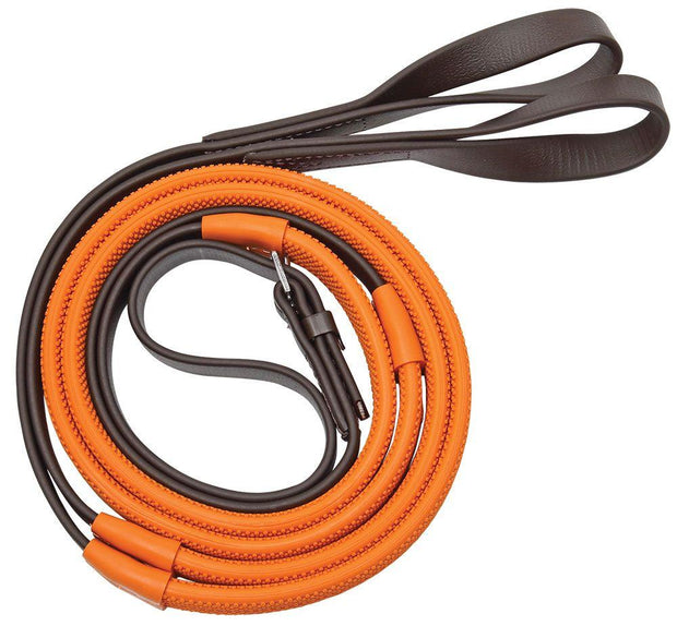 Zilco Brown 19mm PN Race Reins (Loop)