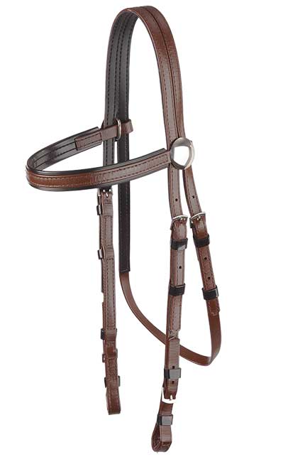 Zilco Brown/Black Zilco SS Race Bridle