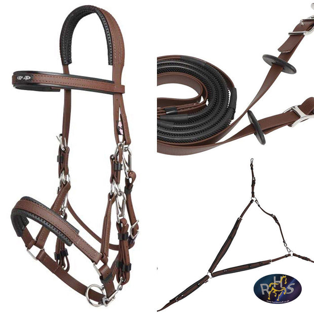 Zilco Bridle Brown Zilco Marathon Endurance Set Arab Size