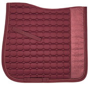 Zilco Burgundy Dazzle Equestrian Dressage Saddlecloth