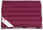 Zilco Burgundy Zilco Puffer Pad Saddle Cloth