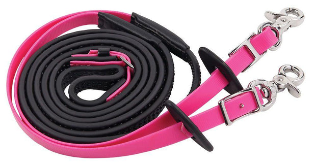 Zilco Reins Cerise Pink Zilco Endurance Reins R Grip