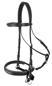 Zilco Bridle Cob / Black Zilco Sidepull Bitless Bridle