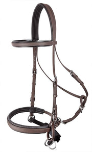 Zilco Bridle Cob / Brown Zilco Sidepull Bitless Bridle