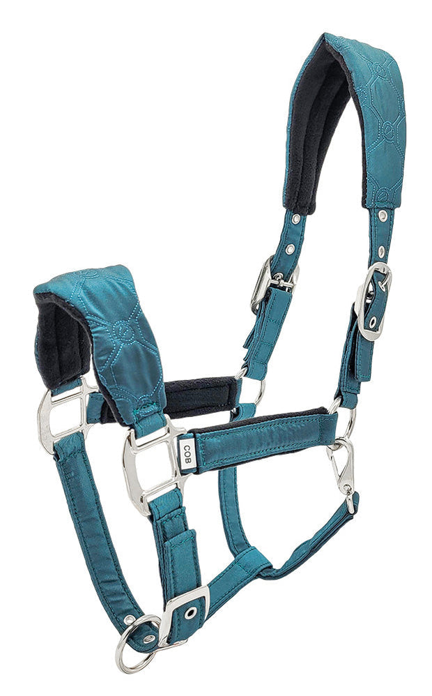 Zilco Headcollar & Lead Cob / Peacock Zilco Shimmer Headcollar