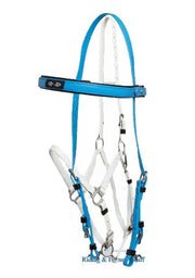 Zilco Cyan / White Zilco Deluxe Endurance Bridle Complete - Arab