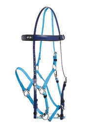 Zilco Dark Blue / Cyan Zilco Deluxe Endurance Bridle Complete - Arab