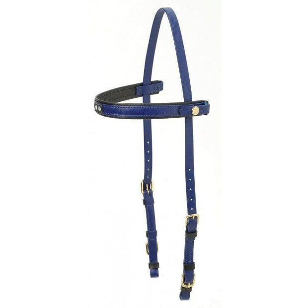 Zilco Bridle Dark Blue Zilco Deluxe Endurance Bridle 2 Part Stainless Steel Fitting - Bridle Part