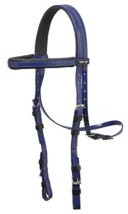 Zilco Dark Blue Zilco Padded Bridle Head