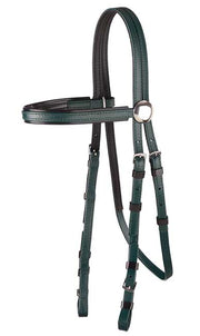 Zilco Dark Green/Black Zilco SS Race Bridle