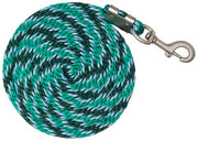 Zilco Lead Rope Dark Green/Green/Light Blue Lead Rope Braided Nylon 3 Tone