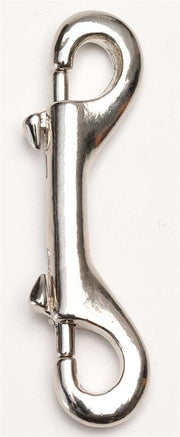 Zilco Double End Snap Hooks - Nickel Plate