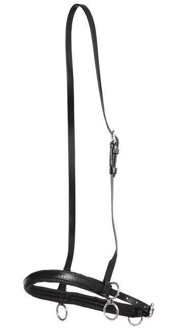 Zilco Double Ring Pole Halter - Black