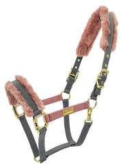 Zilco Headcollar Grey/Dusk / Cob Zilco Estate Fleece Headcollar