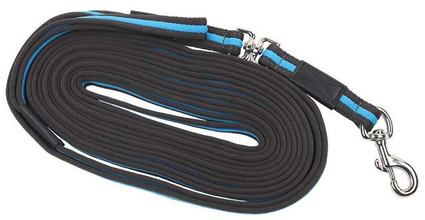 Zilco Grey/Royal Blue Deluxe Lunge Rein Line