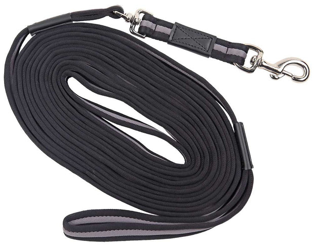 Zilco Grey/Silver Deluxe Lunge Rein Line