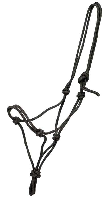 Zilco Headcollar Large / Black Knotted Halter