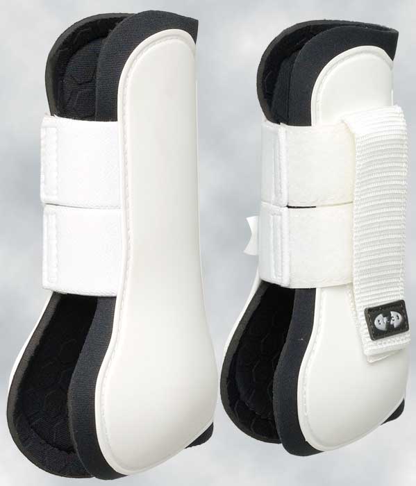 Zilco Horse Boots Large / White Zilco Open Front Boots