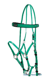 Zilco Light Green / Light Green Zilco Deluxe Endurance Bridle Complete - Arab