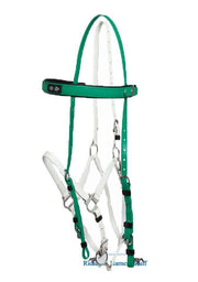 Zilco Light Green / White Zilco Deluxe Endurance Bridle Complete - Arab