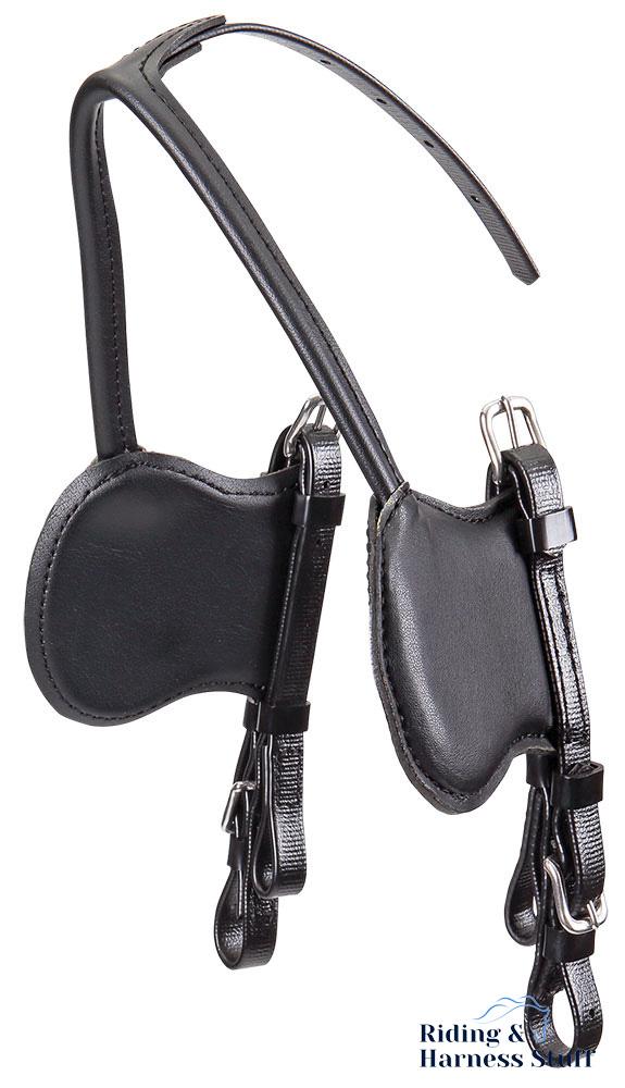 Zilco Mini Zilco Bridle Blinkers and Cheeks Full Round SL Deluxe