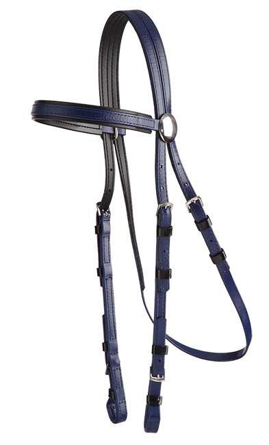 Zilco Navy/Black Zilco SS Race Bridle