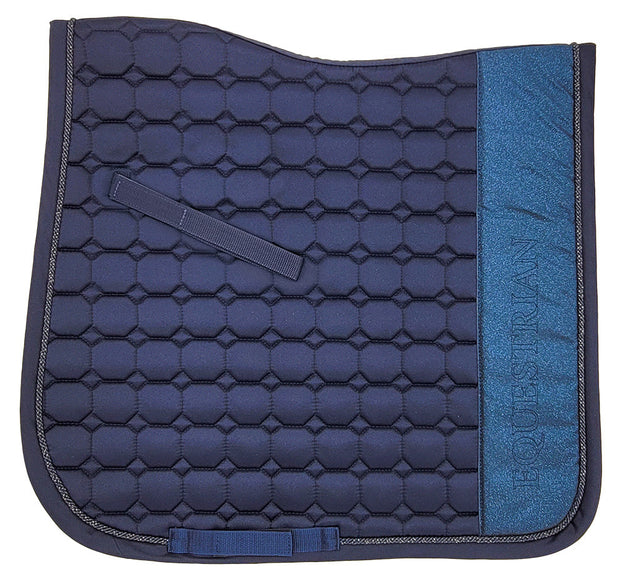 Zilco Navy Dazzle Equestrian Dressage Saddlecloth